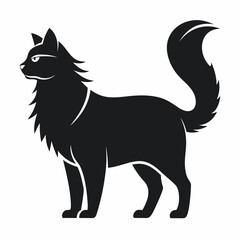 American Curl Black silhouette