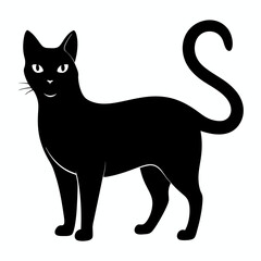 Burmilla Black silhouette