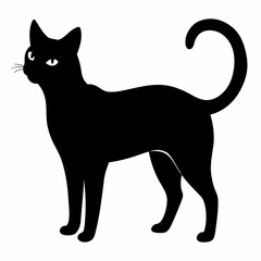 Burmilla Black silhouette