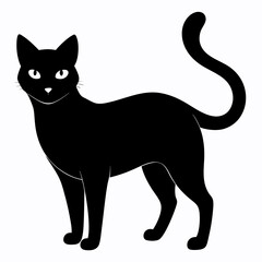Burmilla Black silhouette