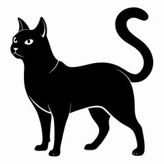 Japanese Bobtail Black silhouette