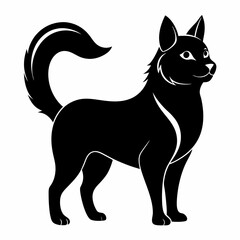 Japanese Bobtail Black silhouette