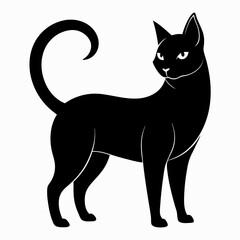 Japanese Bobtail Black silhouette