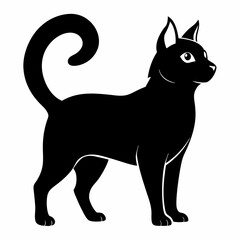 Japanese Bobtail Black silhouette