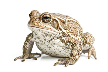 Fototapeta premium Close-up of a toad looking up