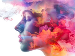 Vivid Abstract Graphics: Unique Colorful Art