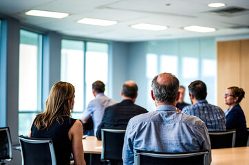 Fototapeta premium Business Meeting in Modern Office