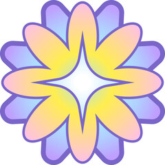 Geometric Harmony Blossom