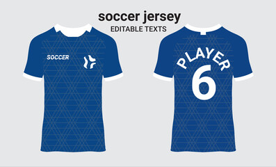 Sports Football t shirt design ready to print jersey  template Design.