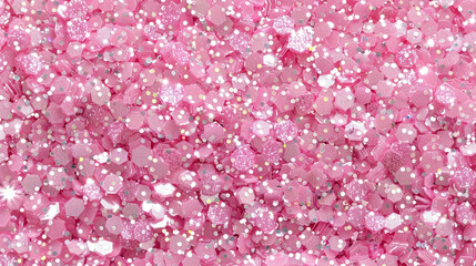pink glitter background with a shimmering, stylish pattern. This vibrant and elegant backdrop captures the essence of luxury and celebration, perfect for festive and chic themes