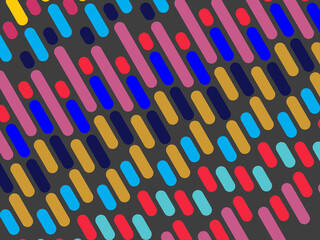 Retro abstract background vector, vintage geometric lines design, simple colorful lines classic grunge wallpaper.