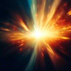 Obraz premium background with rays