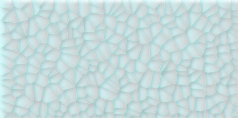 Abstract low poly style illustration graphic background pattern. Geometric gray element mosaic structure. Wool plush fleece fur fabric texture background.  Seamless pattern with 3d shapes vector. © Sofiqul