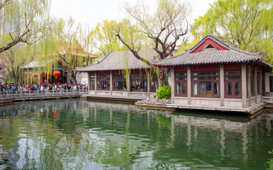 Baotu Spring Scenic Area in Jinan, the City of Springs