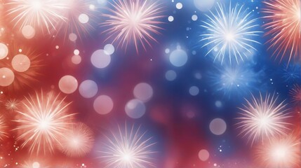 Fototapeta premium Abstract background combination red white blue colors filled 92.