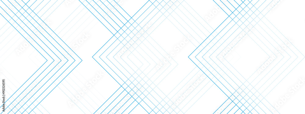 Aufkleber abstract blue technology with futuristic digital landscape & lines. line elegant colorful striped di