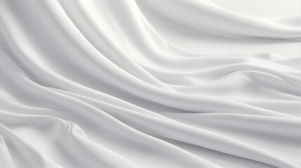 Close-up white fabric smooth elegant texture appears to White Ba