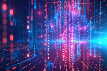 Digital Brain in a Network of Light and Data