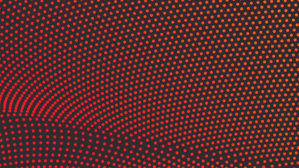 Red polkadot background abstract for backdrop or presentation