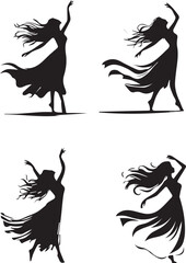 Obraz premium icoline silhouette, icoline icon, icoline vector, 