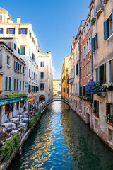 Canal in Venice Italy