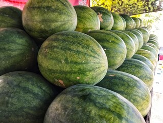 Pile of watermelon 