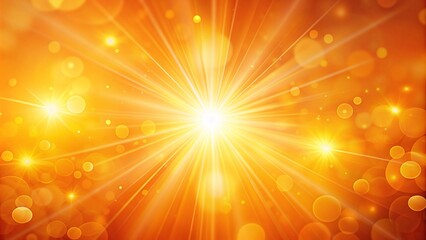 Abstract orange background with sun and bokeh effect captured with a wide-angle lens, atmosphere, texture, creativity, background, light, defocused, bokeh, vibrant, dreamy, modern