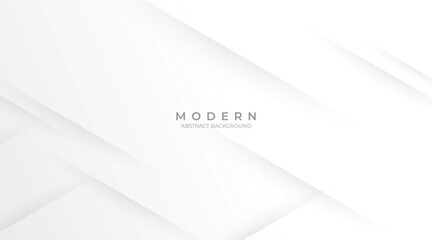 Fototapeta premium White abstract geometric scratches background