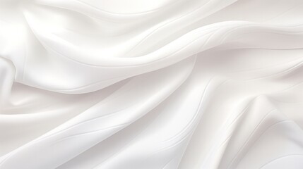 A seamless white background with a delicate, fabric-like texture, showcasing gentle, flowing patterns that add a touch of sophistication