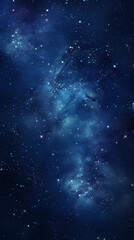 Fototapeta premium Cosmic space nebula starry sky abstract poster background with generative