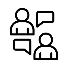 14 communication line icon illustration vector graphic