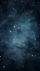 Fototapeta premium Cosmic space nebula starry sky abstract poster background with generative