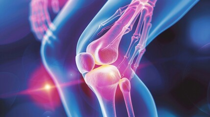 Fototapeta premium Joint Health Visualization