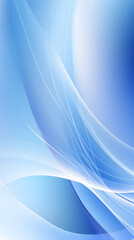 Naklejka premium Digital technology blue rhythm wavy line abstract graphic poster background with generative