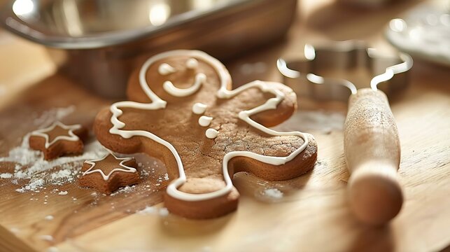 Cookie Cutter: Essential Baking Tool for Creating Uniform and Decorative Cookie Shapes. Ideal for Customizing Holiday and Special Occasion Treats.