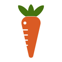 carrot icon illustration vector
