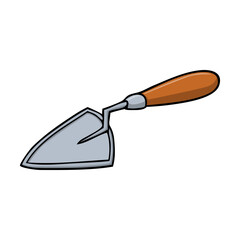 trowel vector illustration