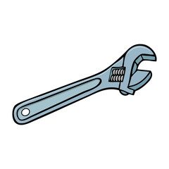 wrench vector illustration