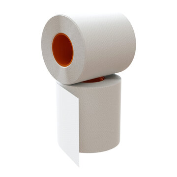 recommend clip art: 3D-rendered Toilet Paper on an Isolated Transparent Background