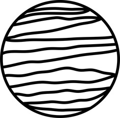 Planet outline
