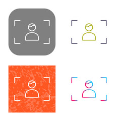 Unique Focus Icon Design