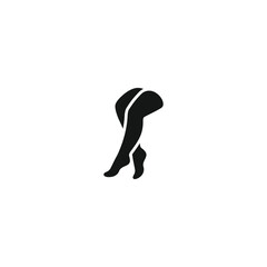 Legs icon vector. EPS 10 editable vector