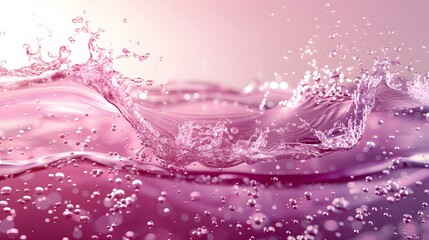 Stream illustration template set of purple grape juice splash modern berry water drop. Isolated realistic blueberry cocktail drink flow wave. Beetroot or blackberry violet sweet juicy stream