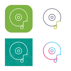 Music CD Icon Design