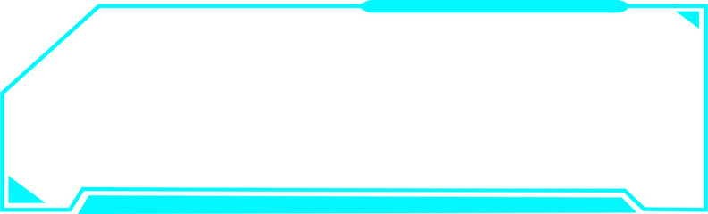 Obraz premium Futuristic Label Tech