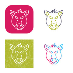 Pig Icon Design
