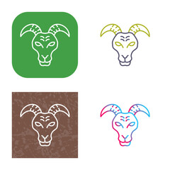 Goat Icon Design