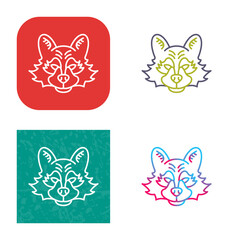 Raccoon Icon Design