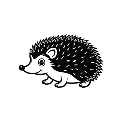 hedgehog isolated on white hedgehog, animal, cute, cartoon, nature, mammal, 3d, wildlife, illustration, isolated, porcupine, toy, fish, pets, small, comic, funny, vector, spines, sharp, avatar, brown,