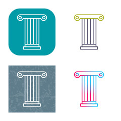 Pillar Icon Design
